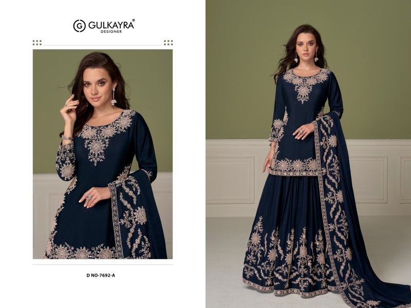 Saadgi By Gulkayra Chinon Embroidery Salwar Kameez